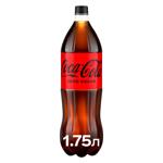 Coca-Cola Zero Carbonated Drink 1.75l