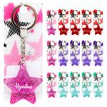 Be Happy Star Keychain in Assortment