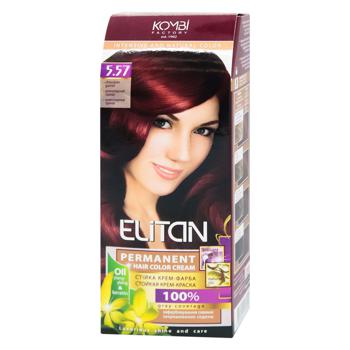 Elitan Intensive Hair Dye №5.57 Chocolate Pomegranate - buy, prices for EKO Market - photo 1