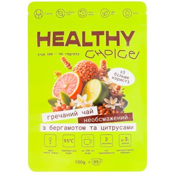 Чай Healthy Choice з бергамотом та цитрусом 100г - купить, цены на Grono - фото 2