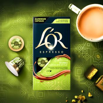 Кава в капсулах L'OR Espresso Dubai Chocolate Style 5,2г*10шт - купити, ціни на NOVUS - фото 4