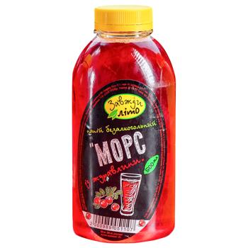 Морс із журавлини 500мл - купити, ціни на Чудо Маркет - фото 1