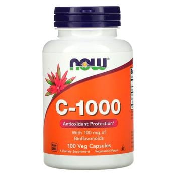 Now Foods Vitamin C with Bioflavonoids 1000mg 100 capsules - buy, prices for Biotus - photo 1