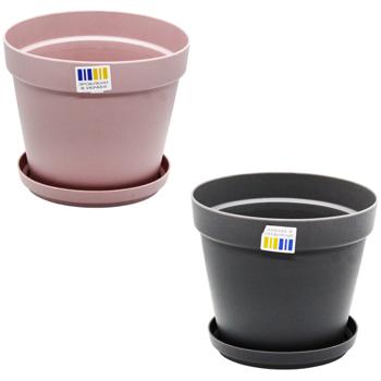 Flowerpot Hemoplast 15cm Ukraine - buy, prices for Auchan - photo 1