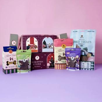 Natural Новорічна Історія святковий бокс ласощів для собак - асорті - купить, цены на MasterZoo - фото 2