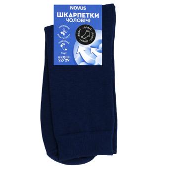 Носки мужские Novus длинные р.27-29 синий