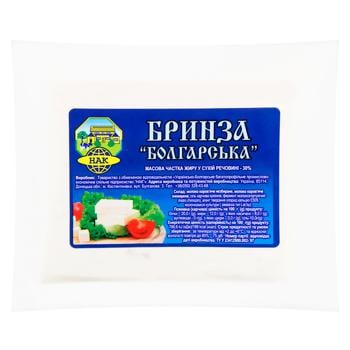 Сыр НАК Брынза болгарская 30% - купить, цены на За Раз - фото 1