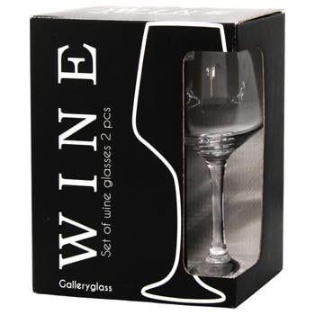Glass for wine 2pcs 435ml China - buy, prices for Auchan - photo 1