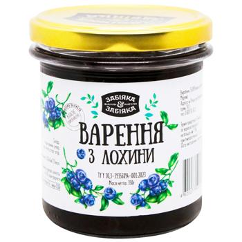 Zabiiaka Blueberry Jam 350g - buy, prices for WINETIME - photo 1