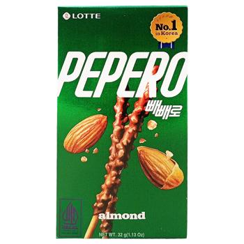 Lotte Almond Pepero Straws with Chocolate and Almond 32g - buy, prices for Auchan - photo 1