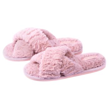 Twins HS 10385 Fur Pink Home Women's Slippers s.41 - buy, prices for Vostorg - photo 1