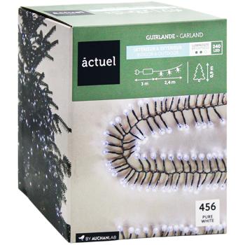 ACT/ГІРЛЯН 240ЛЕД 9Ф КУЛЬК 1СМ - купити, ціни на Auchan - фото 3