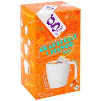 ЧАЙ ЧОР/ЗЕЛ ГРЕЙ,МАН G’TEA! 20*1,5 - купить, цены на Auchan - фото 2