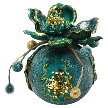 Lefard Christmas Ball with Magnolia 9.5cm - buy, prices for WINETIME - photo 1