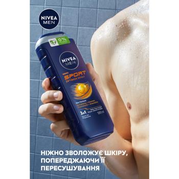 Гель для душа Nivea Men Sport 3в1 для тела, лица и волос 500мл - купить, цены на Таврия В - фото 7