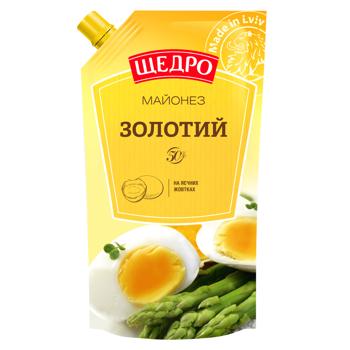 Schedro Gold Mayonnaise 50% 300g - buy, prices for Torba - photo 1