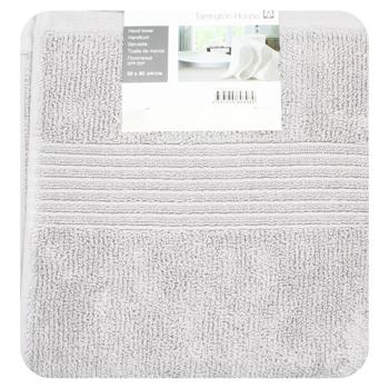 Рушник Tarrington House Aerosoft для рук сірий 50х90см - купити, ціни на - фото 1