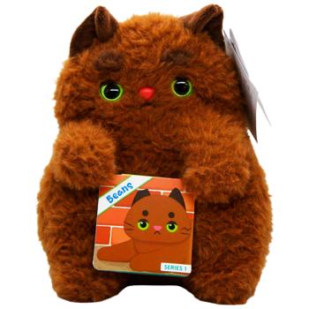 Іграшка м'яка Aurora Кицюня Кориця коричнева 20см - купить, цены на За Раз - фото 2