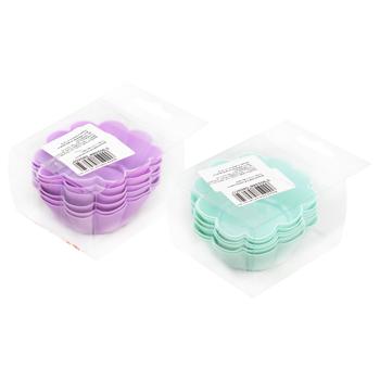 Форма силіконова для кексу 22.5x22.5x3.3см