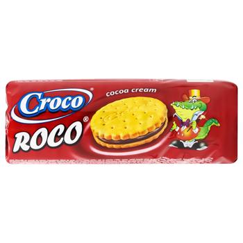 Печенье Croco Roco с шоколадным кремом 150г