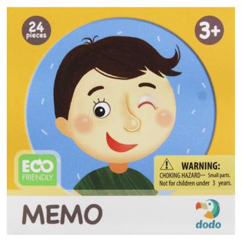 Игра настольная Dodo Memo 24 элемента - купить, цены на - фото 2