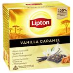 Чай черный Lipton Ваниль-карамель1,7г*20шт