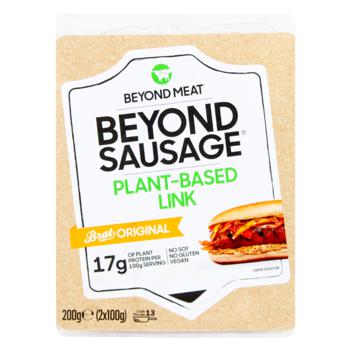 Колбаски Beyond Meat на растительной основе замороженные 200г - купить, цены на WINETIME - фото 2