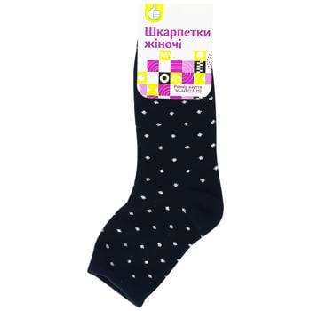 Шкарпетки Auchan Крапки жіночі чорні