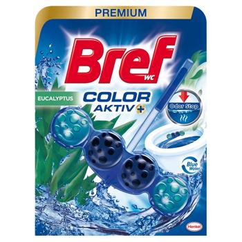 Блок для унітазу Bref Color Activ Eucalyptus 5x50г - купити, ціни на METRO - фото 2