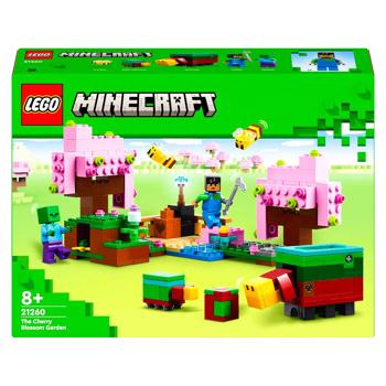 Lego Minecraft The Cherry Blossom Garden Construction Set
