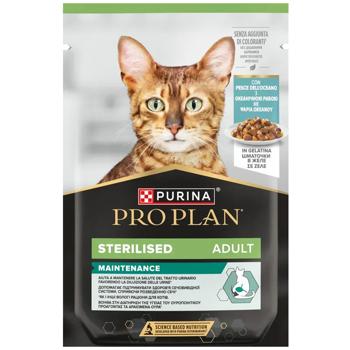 Вологий корм для котів Pro Plan Sterilized Adult pouch 85 г - океанічнна риба - купити, ціни на MasterZoo - фото 1