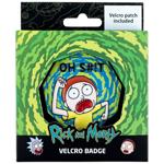 Kite Rick and Morty Velcro Badge