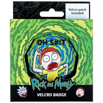 Бейдж Kite Rick and Morty на липучці