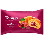 Toniya Croissant with Cherry Filling