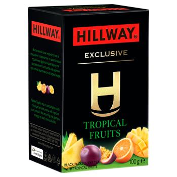Чай черный Hillway Exclusive Tropical Fruits листовой 100г - купить, цены на METRO - фото 2