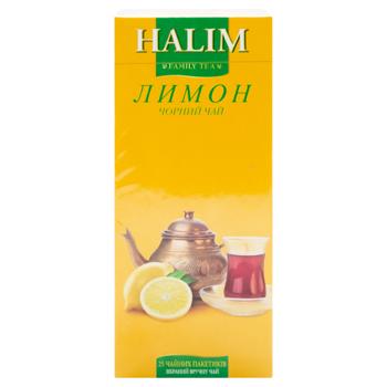 Чай черный Halim Лимон 1,5г*25шт - купить, цены на ЕКО Маркет - фото 2