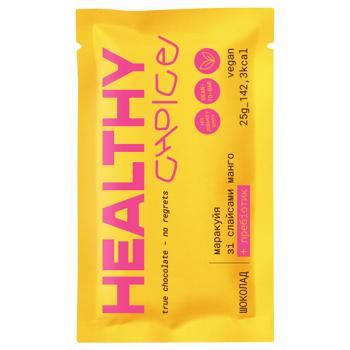 Healthy Choice Passion Fruit with Mango Slices Chocolate 25g