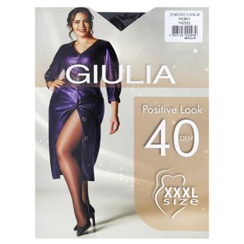 Колготы женские Giulia Positive Look 40 р.7 Nero - купить, цены на NOVUS - фото 1