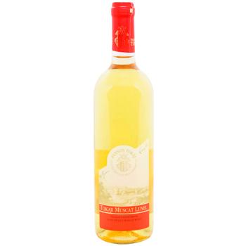 Tokaji Muscat Lunel White Semisweet Wine 13% 0.75l - buy, prices for WINETIME - photo 1