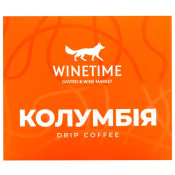 Кавові дріпи Колумбія 7 х 12г WINETIME 1 уп - купить, цены на WINETIME - фото 3