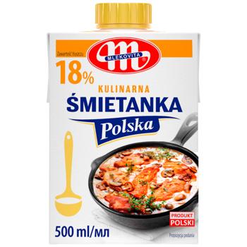 Mlekovita Cream 18% 0.5L - buy, prices for COSMOS - photo 1