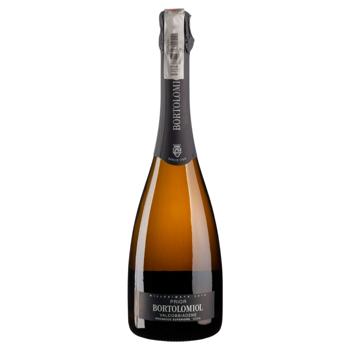 Набір Вино ігристе Bortolomiol Prosecco брют біле 12% 0,75л та цукерки