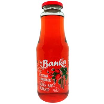 Сік The Banka Березовий з настоєм шипшини 1л - купити, ціни на ЕКО Маркет - фото 1