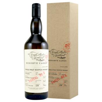 Віскі Reserve Cask Glencadam Parcel No.6 10 років 40% 0,7л - купити, ціни на WINETIME - фото 1