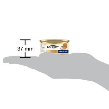 Корм влажный Gourmet Gold с индейкой для кошек 85г - купить, цены на Чудо Маркет - фото 4