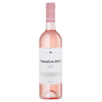 Вино Marques del Atrio Rosado Rioja рожеве сухе 13% 0,75л - купити, ціни на NOVUS - фото 1