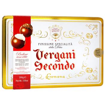 Конфеты Vergani Ассорти Винтаж красная коробка 200г - купить, цены на КОСМОС - фото 2