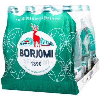 Вода мінеральна Borjomi газована скляна пляшка 0,5л - купити, ціни на - фото 1