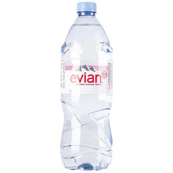 Вода минеральная Evian негазированная 1л - купить, цены на Идеал - фото 1