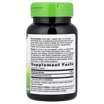ДГЭА (Youthful You DHEA), Enzymatic Therapy, 60 капсул - купити, ціни на Біотус - фото 3